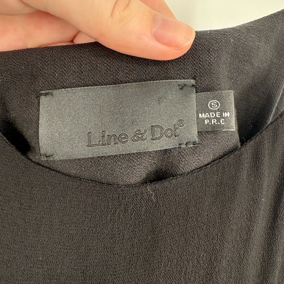 Line & Dot The Silver Factory Long Tank Black - Picture 7 of 10